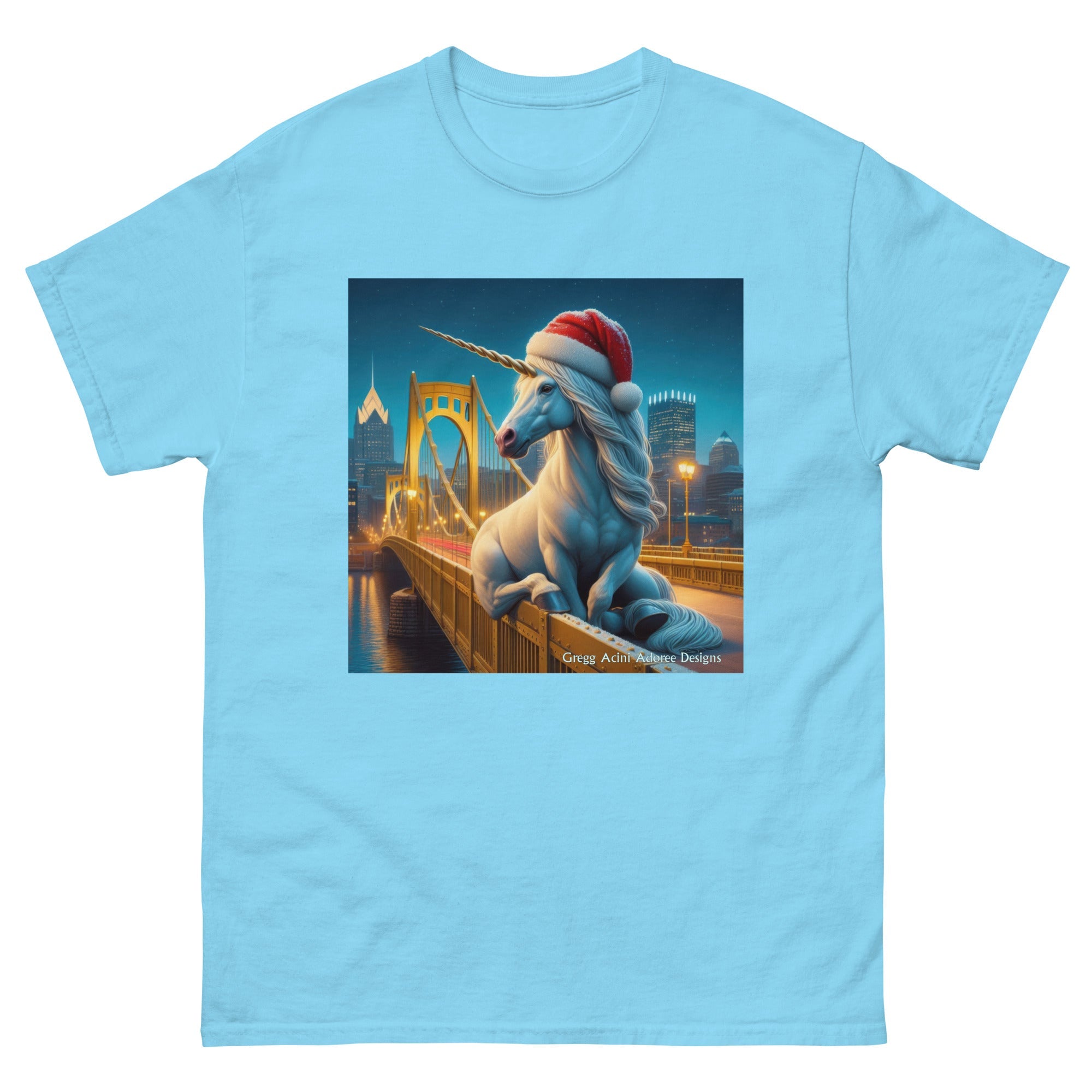 Pittsburgh December Unisex classic tee by Gregg Acini Adoree Designs - Gregg Acini Adoree Designs - Tee Shirt