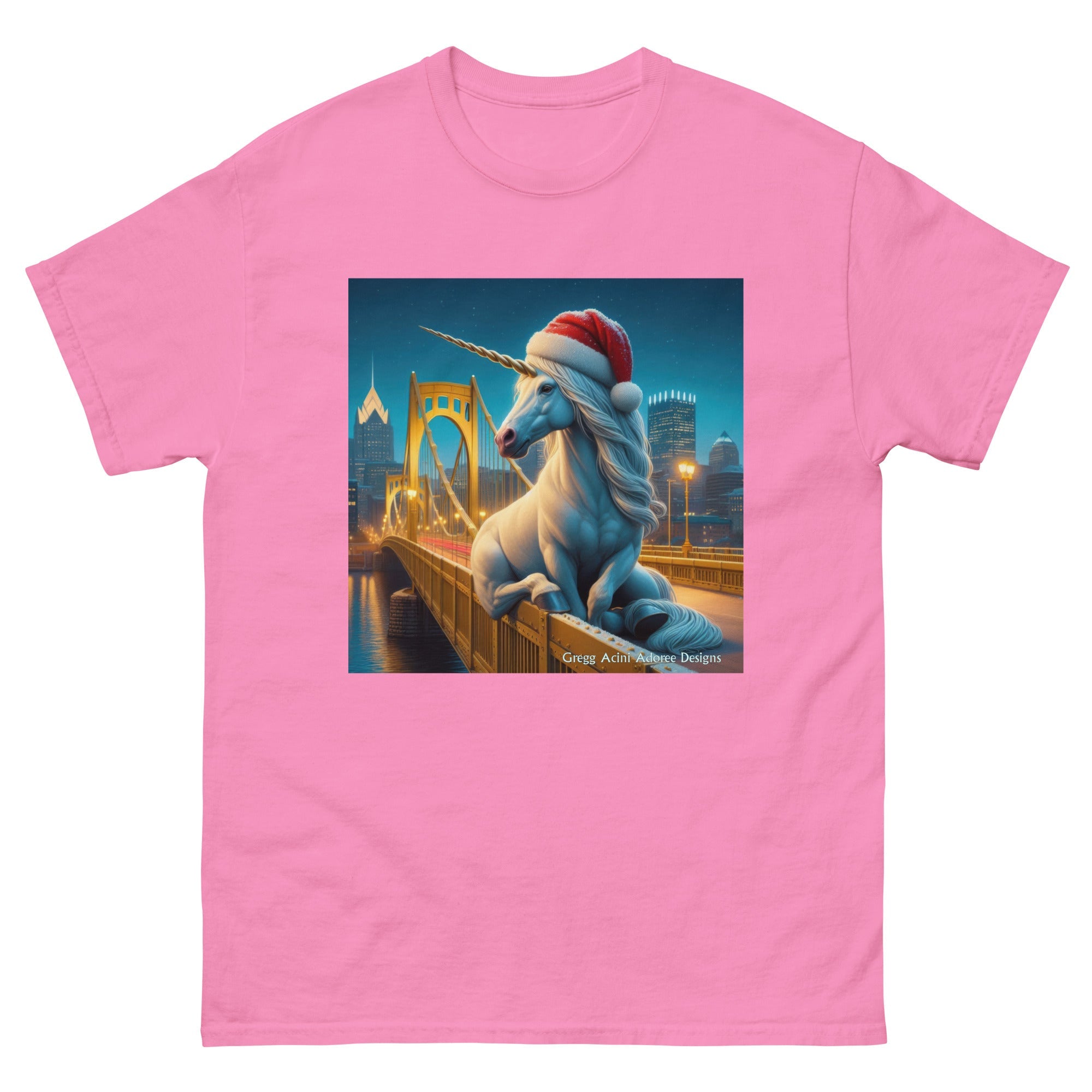 Pittsburgh December Unisex classic tee by Gregg Acini Adoree Designs - Gregg Acini Adoree Designs - Tee Shirt