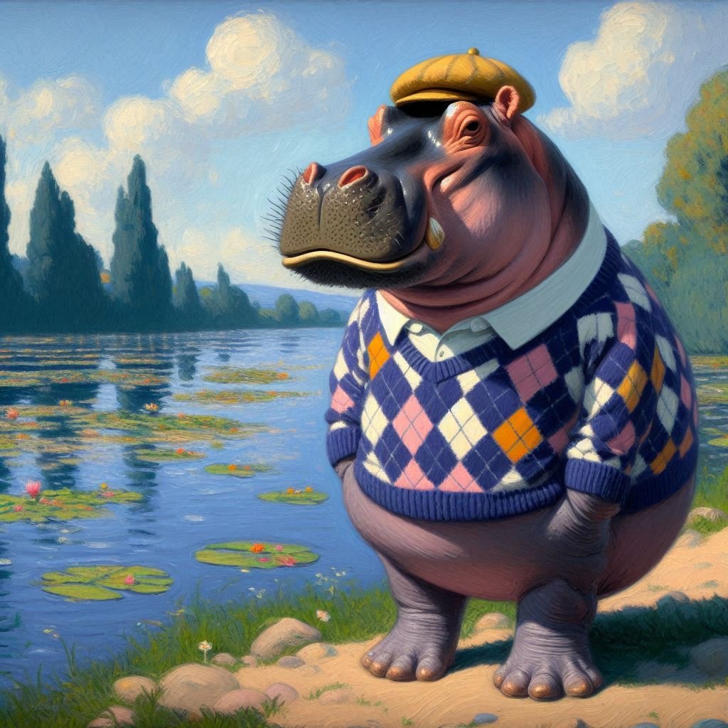 Preppopotamus - Gregg Acini Adoree Designs - 