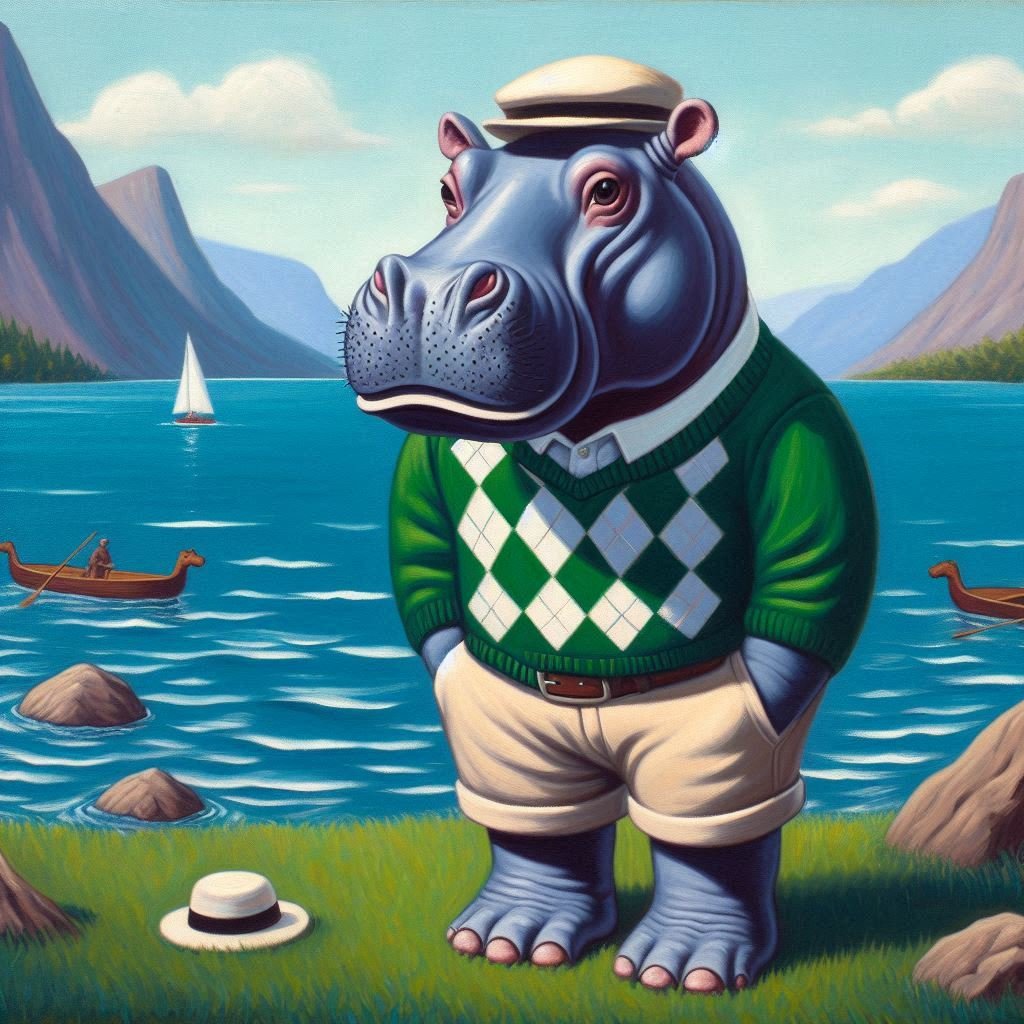 Preppopotamus - Gregg Acini Adoree Designs - 