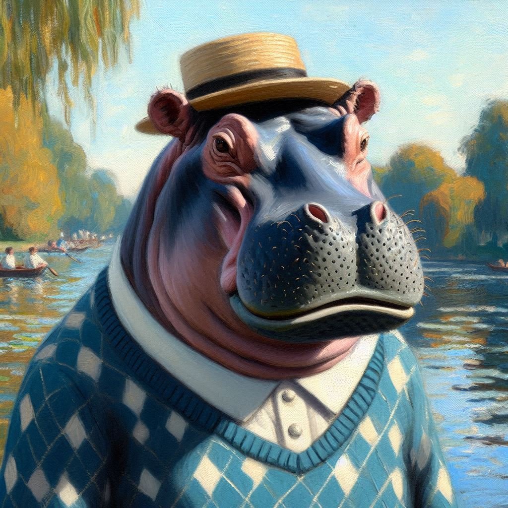 Preppopotamus - Gregg Acini Adoree Designs - 