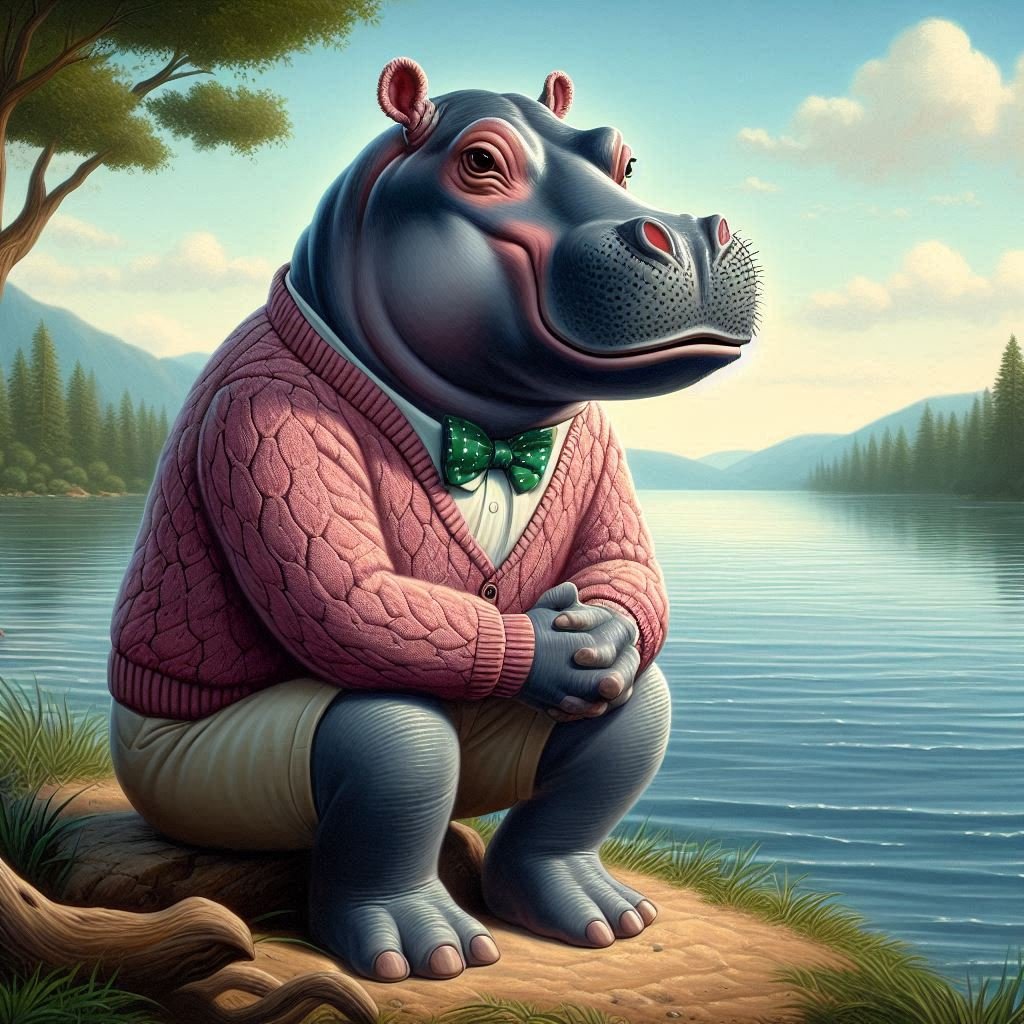 Preppopotamus - Gregg Acini Adoree Designs - 