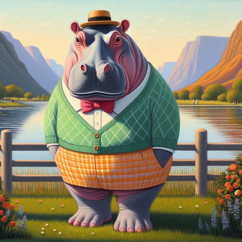 Preppopotamus - Gregg Acini Adoree Designs - 