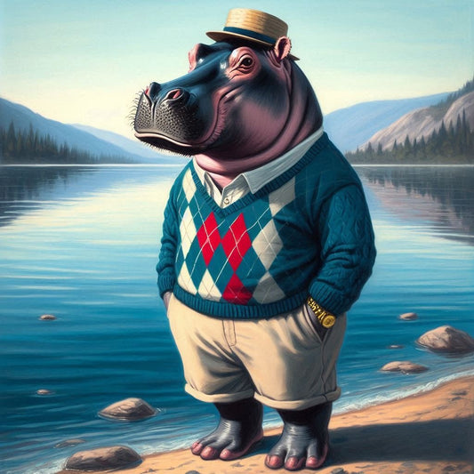 Preppopotamus - Gregg Acini Adoree Designs - 