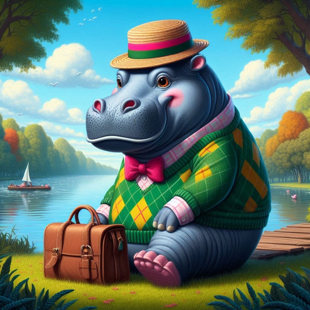 Preppopotamus - Gregg Acini Adoree Designs - 