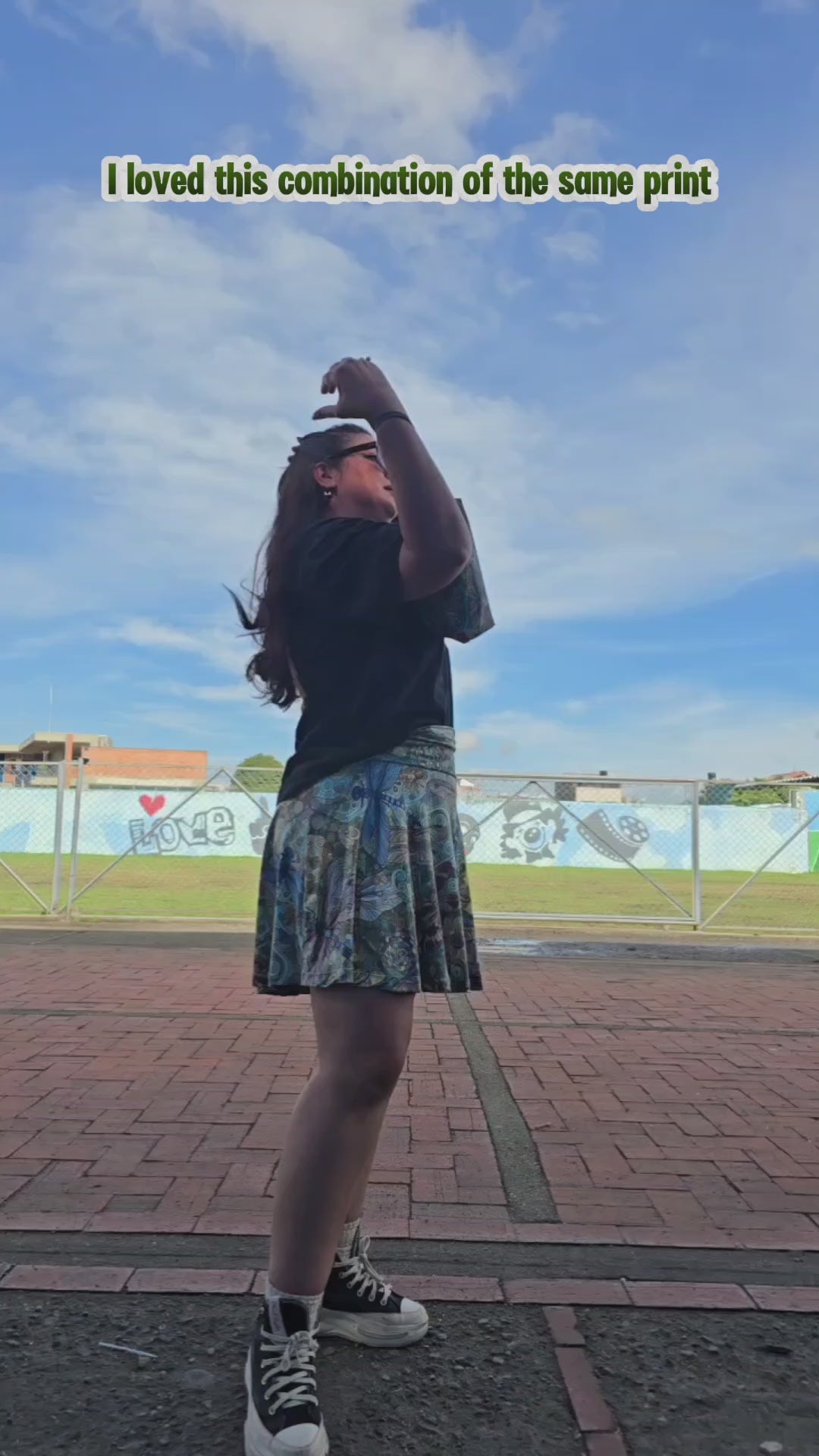 Bohemian Dragonflies Women's Skater Skirt - Nature-Inspired Fashion