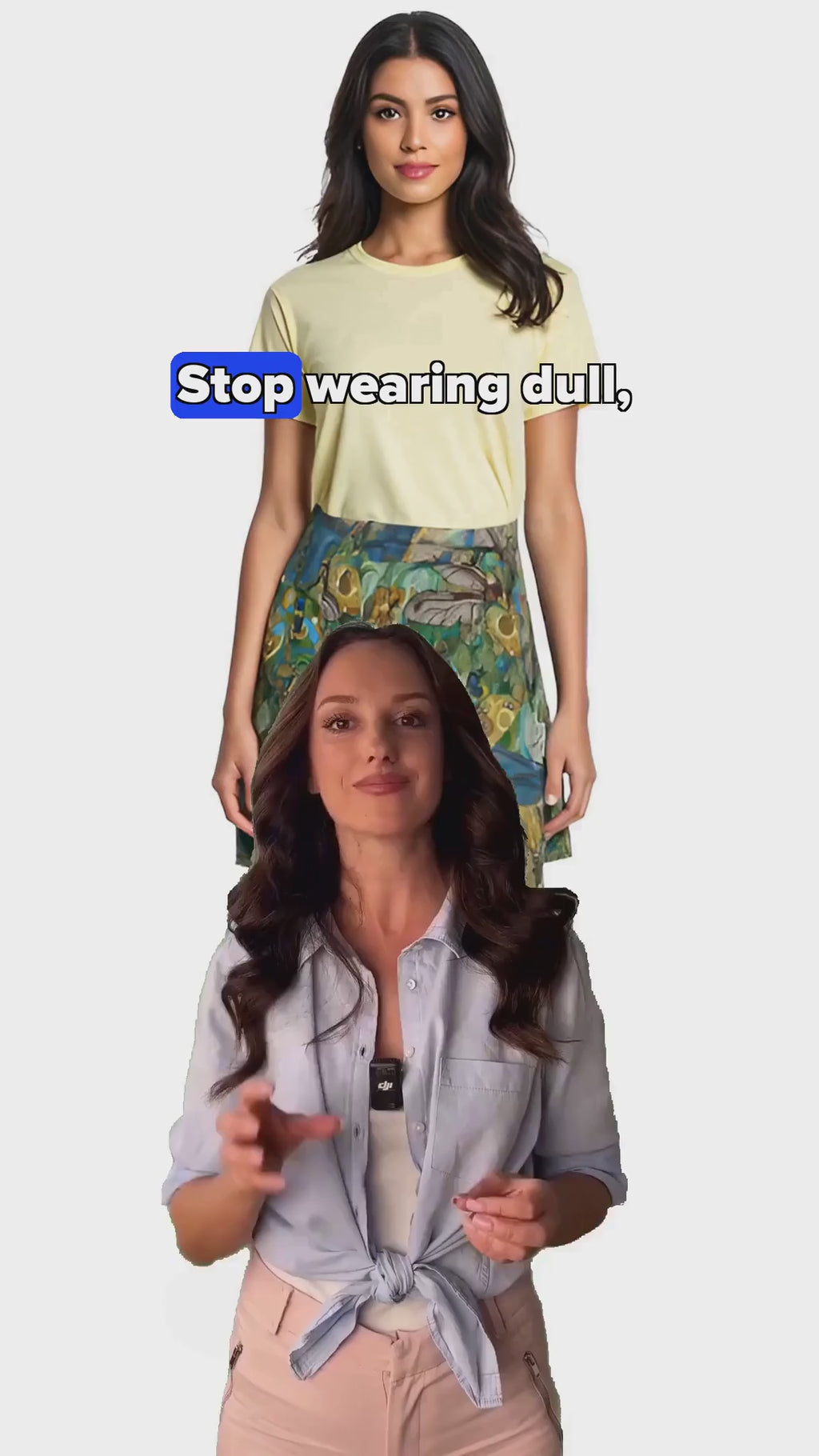 Bohemian Dragonflies Women's Skater Skirt - Nature-Inspired Fashion