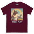 Proud Ally Capybara Unisex classic tee - Gregg Acini Adoree Designs - T-Shirt