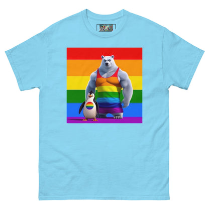 Proud Bear and Penguin Unisex classic tee - Gregg Acini Adoree Designs - T-Shirt