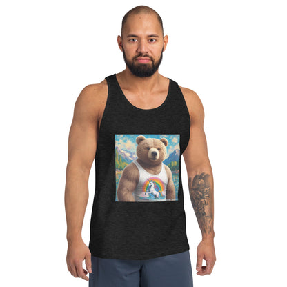 Proud Bear1 Tank Top by Gregg Acini Adoree Designs - Gregg Acini Adoree Designs - Tank Top