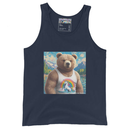 Proud Bear1 Tank Top by Gregg Acini Adoree Designs - Gregg Acini Adoree Designs - Tank Top