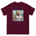 Proud Bear1 Unisex classic tee by Gregg Acini Adoree Designs - Gregg Acini Adoree Designs - Tee Shirt