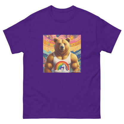 Proud Bear2 Unisex classic tee by Gregg Acini Adoree Designs - Gregg Acini Adoree Designs - Tee Shirt