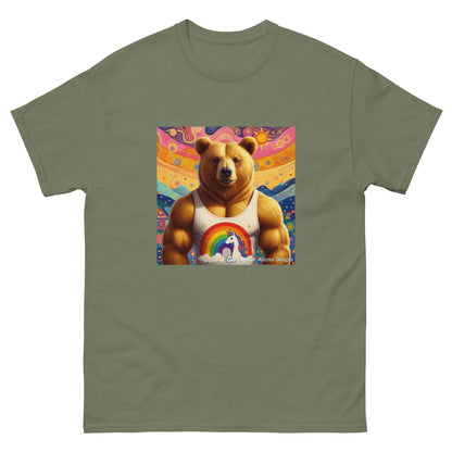 Proud Bear2 Unisex classic tee by Gregg Acini Adoree Designs - Gregg Acini Adoree Designs - Tee Shirt