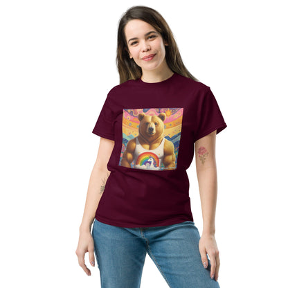 Proud Bear2 Unisex classic tee by Gregg Acini Adoree Designs - Gregg Acini Adoree Designs - Tee Shirt