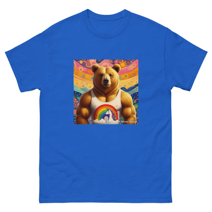 Proud Bear2 Unisex classic tee by Gregg Acini Adoree Designs - Gregg Acini Adoree Designs - Tee Shirt