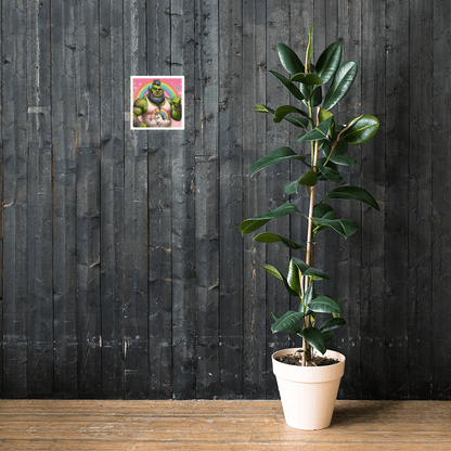 Proud Ogre Photo paper poster - Gregg Acini Adoree Designs - Art