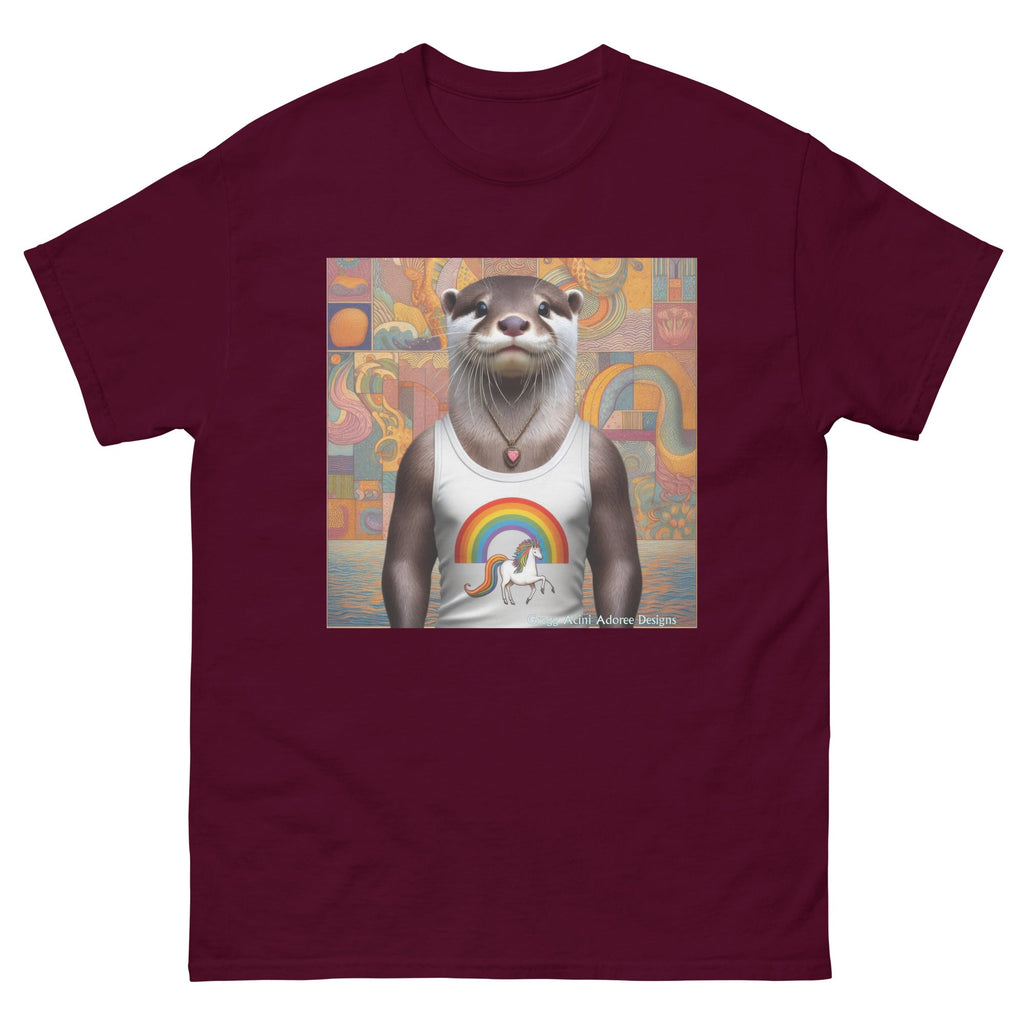 Proud Otter Unisex classic tee - Gregg Acini Adoree Designs - Tee Shirt