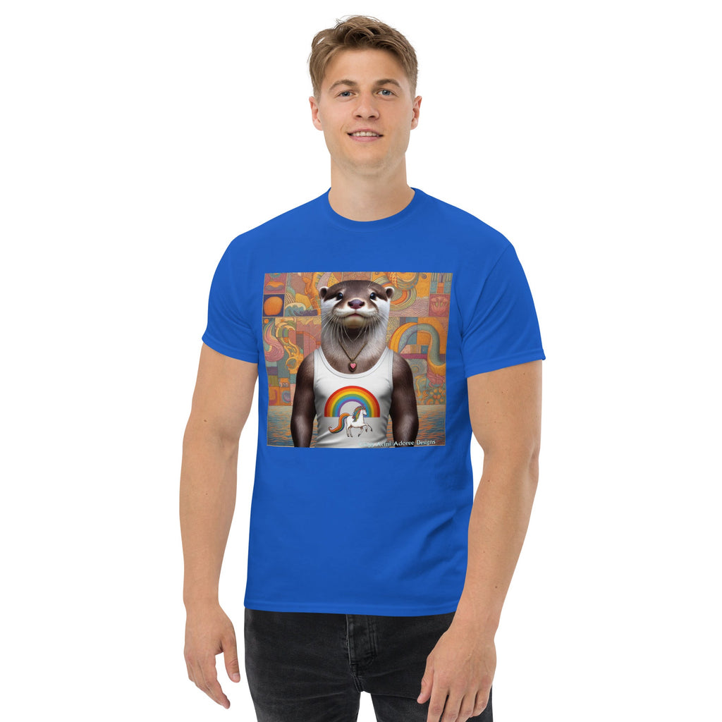 Proud Otter Unisex classic tee - Gregg Acini Adoree Designs - Tee Shirt