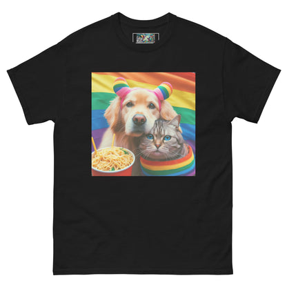 Proud Pet Allies with Noodles Unisex classic tee - Gregg Acini Adoree Designs - T-Shirt