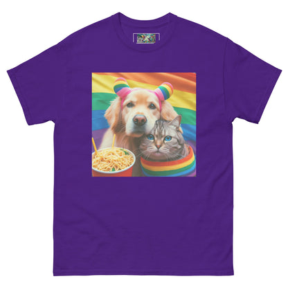 Proud Pet Allies with Noodles Unisex classic tee - Gregg Acini Adoree Designs - T-Shirt