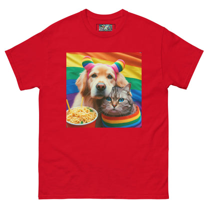 Proud Pet Allies with Noodles Unisex classic tee - Gregg Acini Adoree Designs - T-Shirt