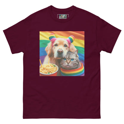 Proud Pet Allies with Noodles Unisex classic tee - Gregg Acini Adoree Designs - T-Shirt