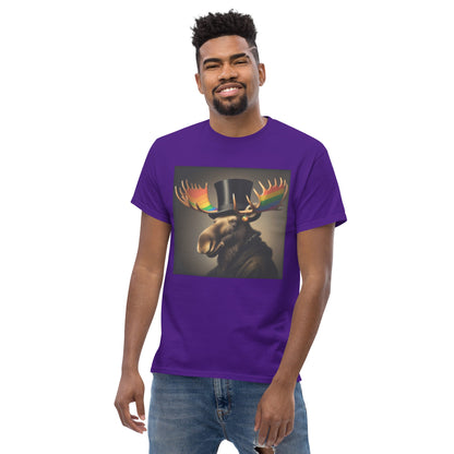 Proud Remby Moose Unisex classic tee by Gregg Acini Adoree Designs - Gregg Acini Adoree Designs - Tee Shirt
