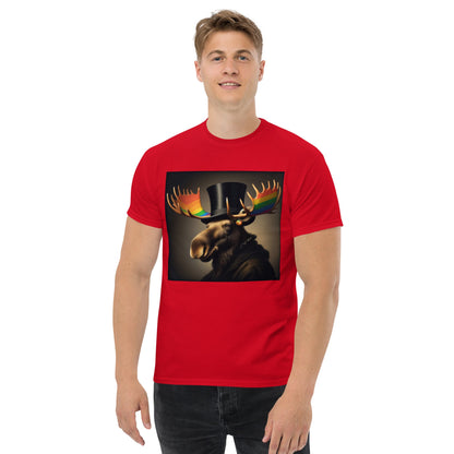 Proud Remby Moose Unisex classic tee by Gregg Acini Adoree Designs - Gregg Acini Adoree Designs - Tee Shirt