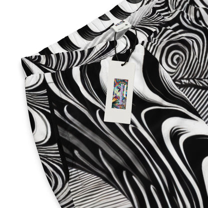 Psychedelic Wave Design Unisex track pants - Gregg Acini Adoree Designs - Track Pants