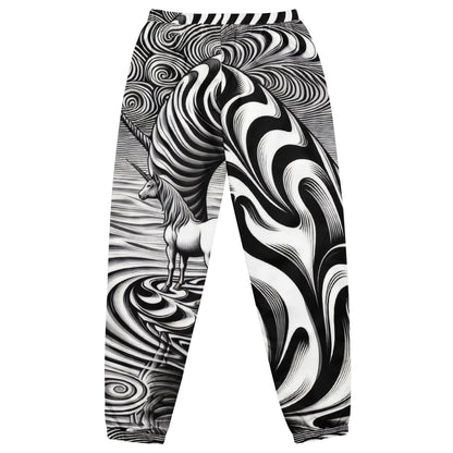 Psychedelic Wave Design Unisex track pants - Gregg Acini Adoree Designs - Track Pants