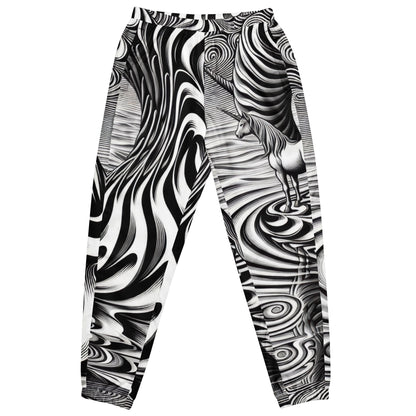 Psychedelic Wave Design Unisex track pants - Gregg Acini Adoree Designs - Track Pants