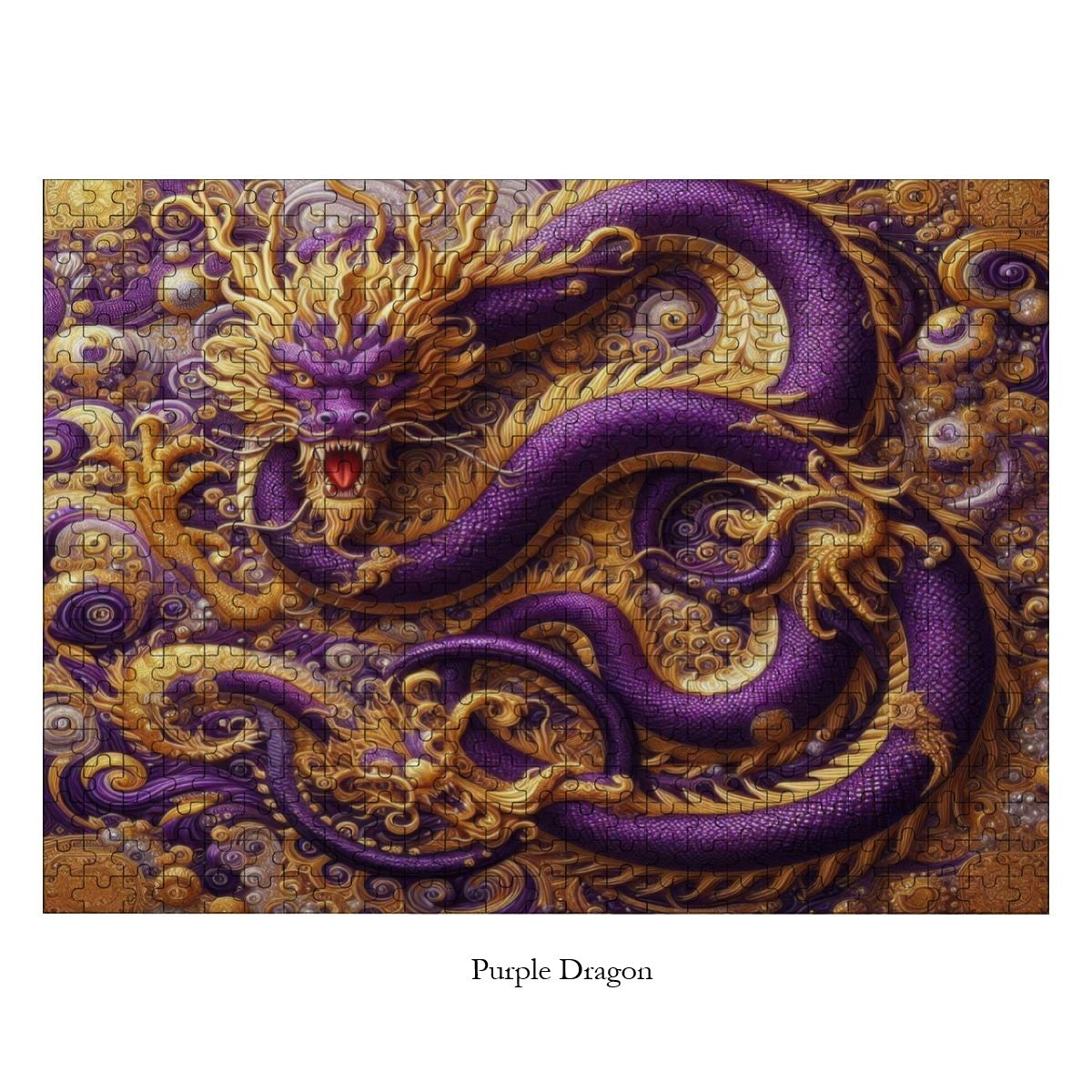 Dragon Art Wooden Jigsaw Puzzle — 500 Pieces | Multiple Designs
