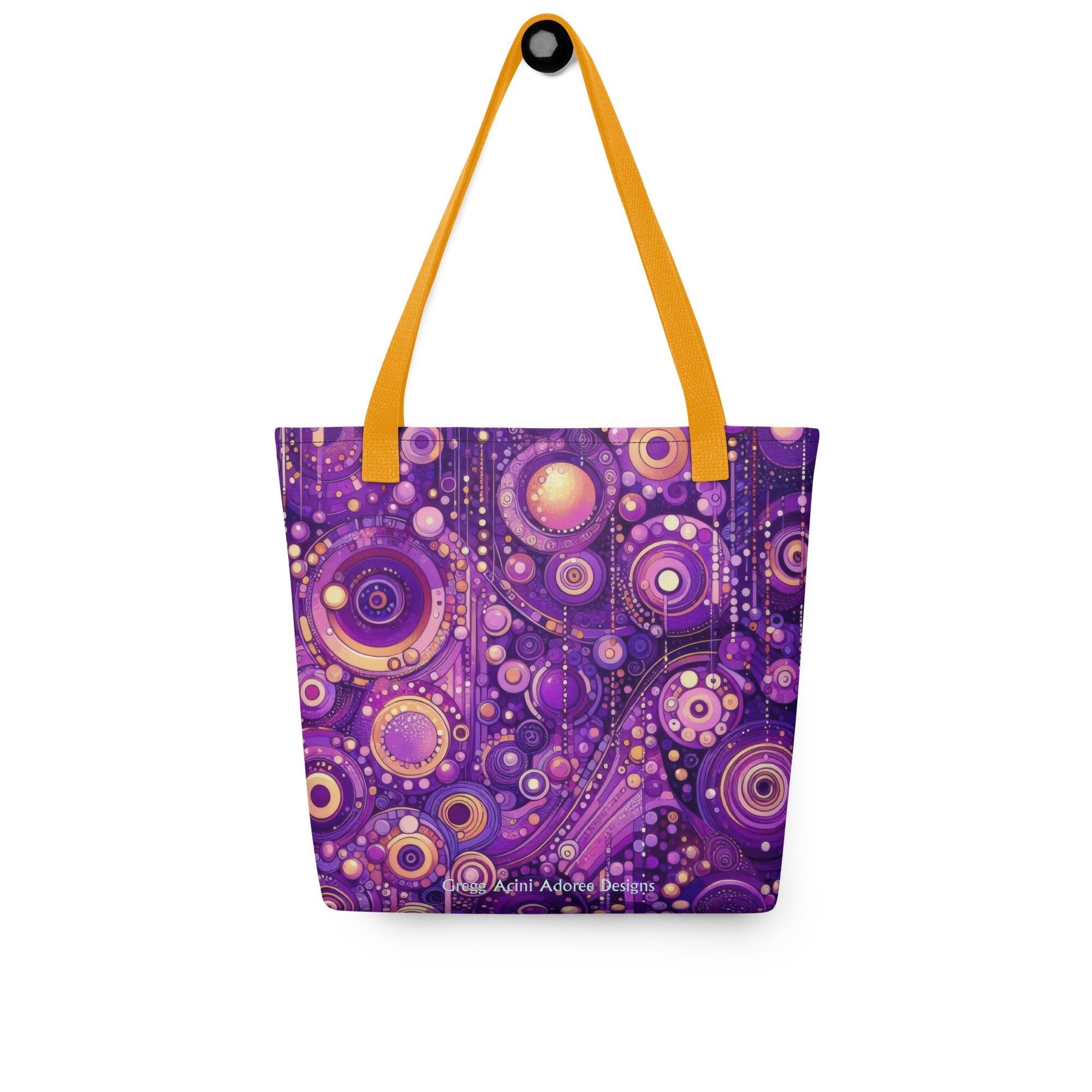 Purple Menagerie Tote bag - Gregg Acini Adoree Designs - Tote Bag