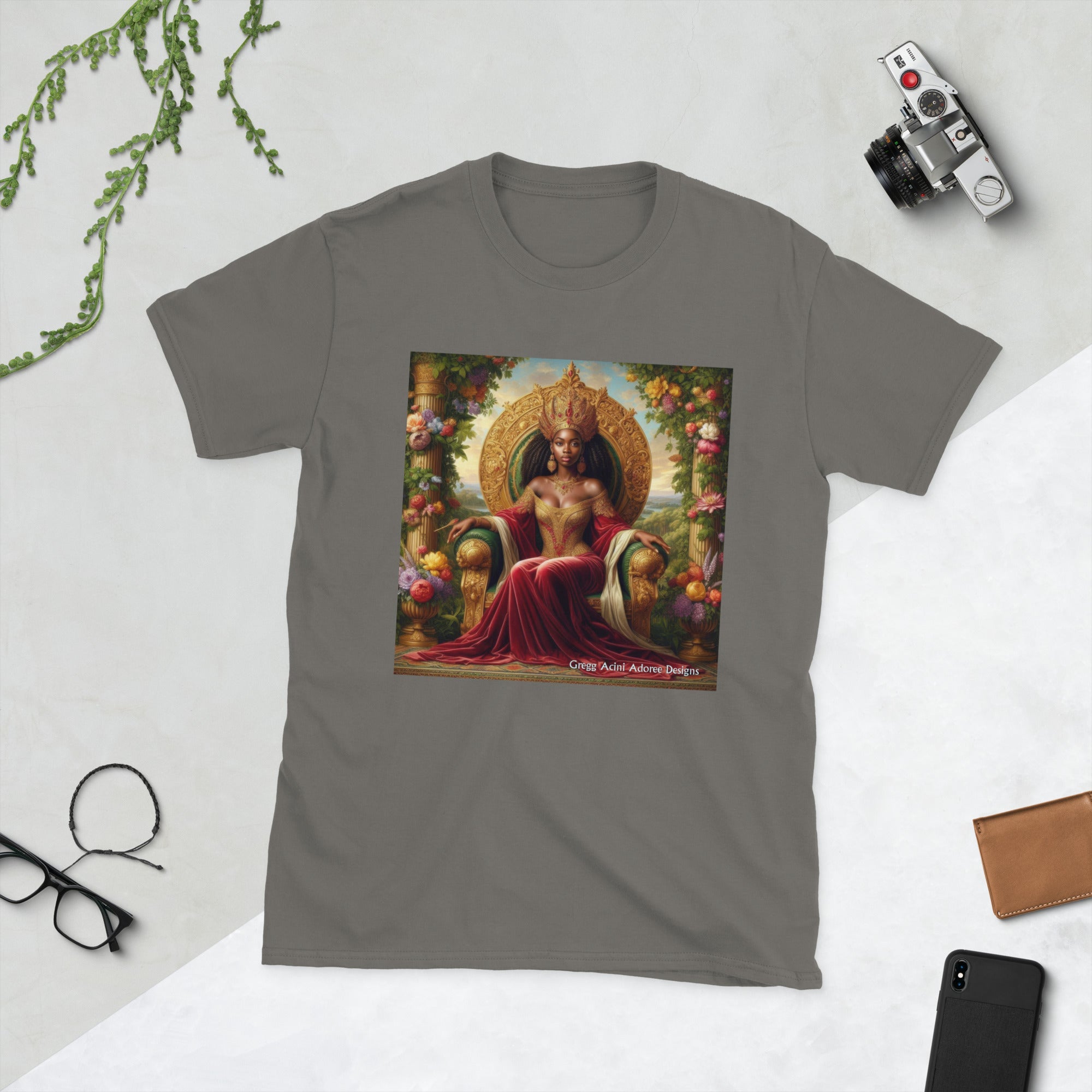 Queen1 Short - Sleeve Unisex T-Shirt - Gregg Acini Adoree Designs - Tee Shirt