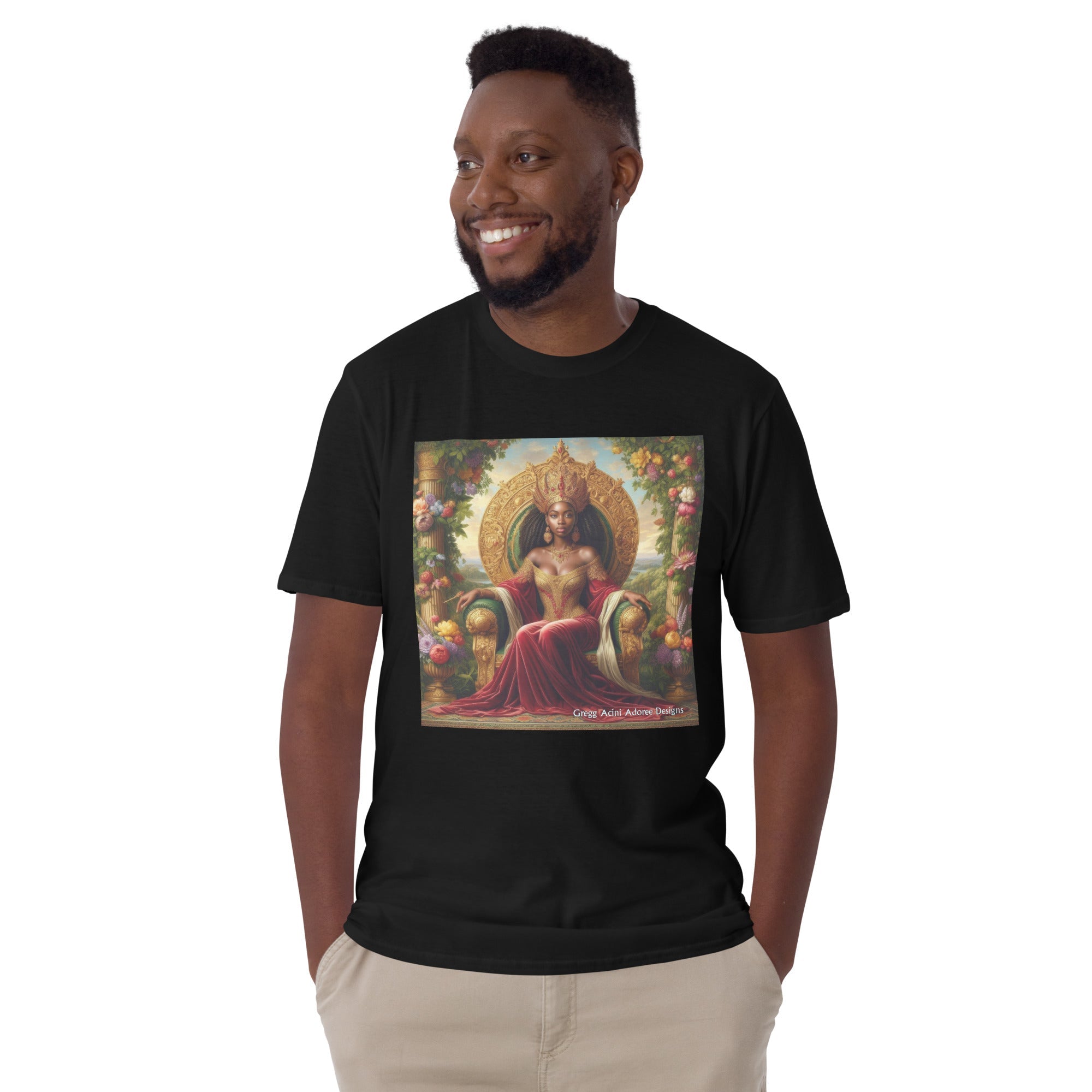 Queen1 Short - Sleeve Unisex T-Shirt - Gregg Acini Adoree Designs - Tee Shirt