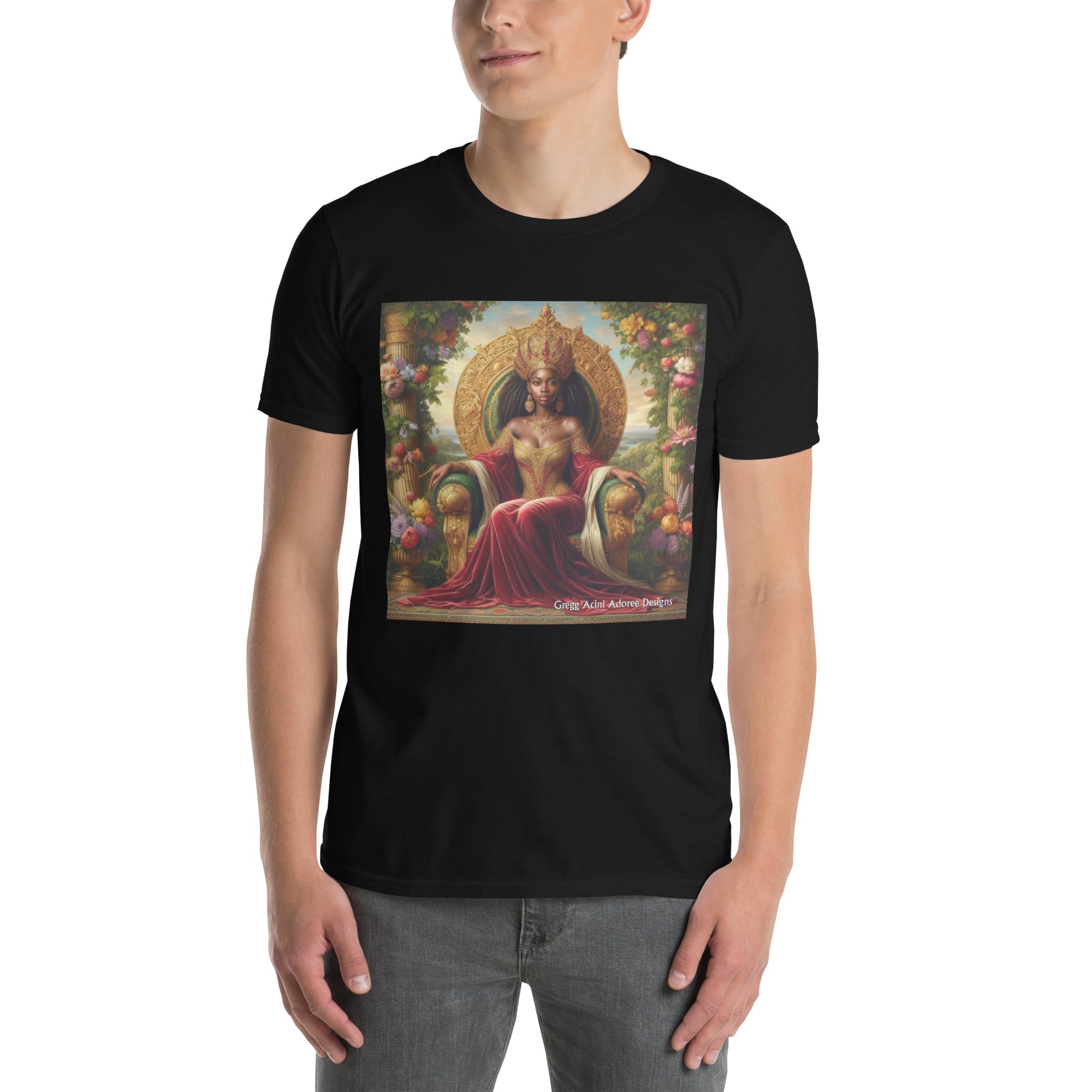 Queen1 Short - Sleeve Unisex T-Shirt - Gregg Acini Adoree Designs - Tee Shirt