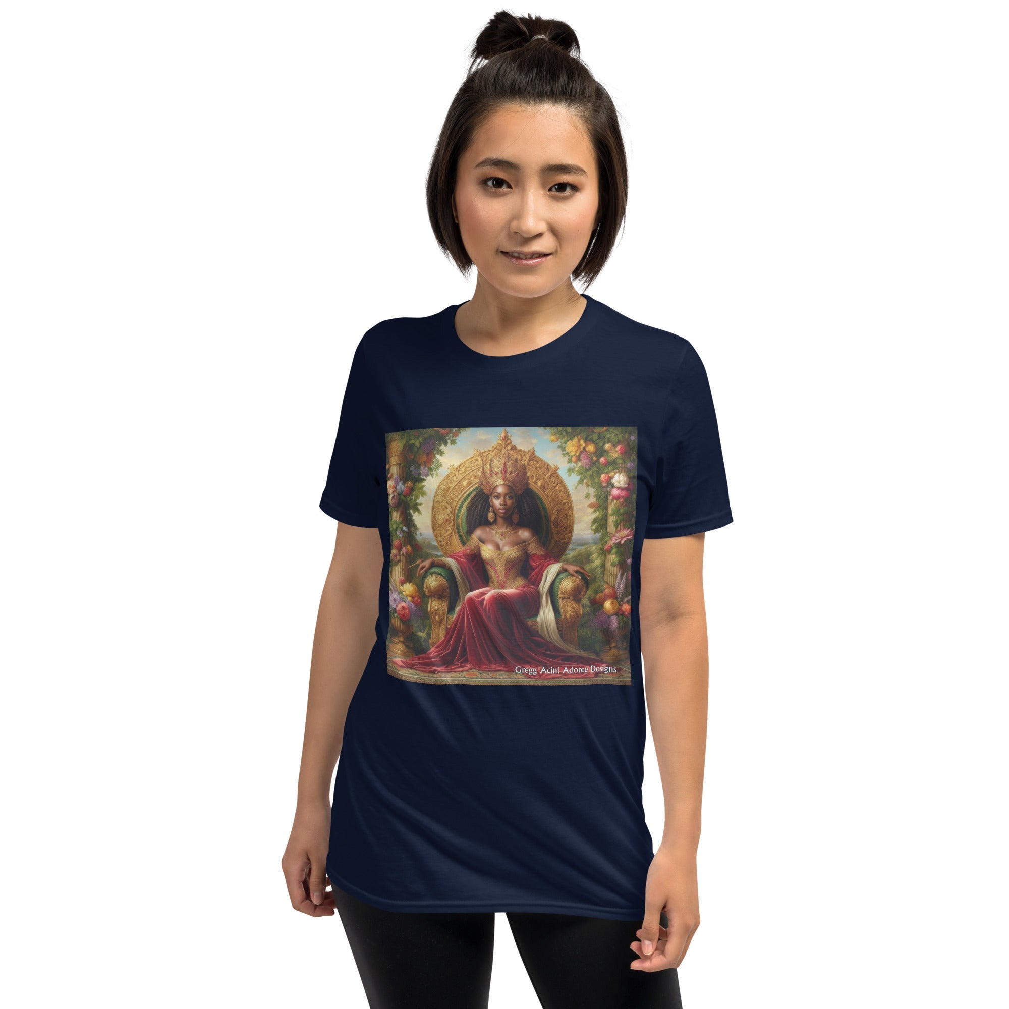 Queen1 Short - Sleeve Unisex T-Shirt - Gregg Acini Adoree Designs - Tee Shirt