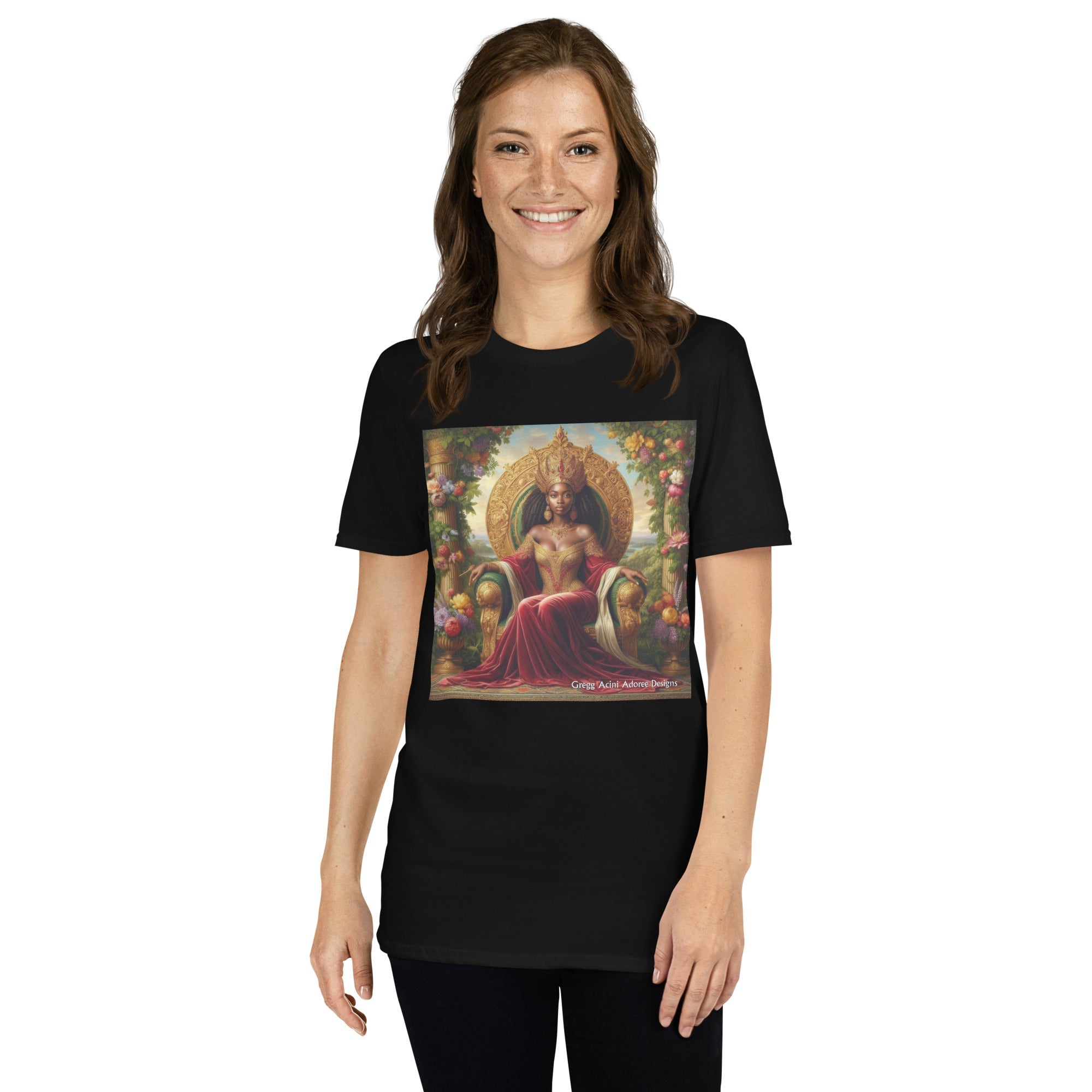 Queen1 Short - Sleeve Unisex T-Shirt - Gregg Acini Adoree Designs - Tee Shirt