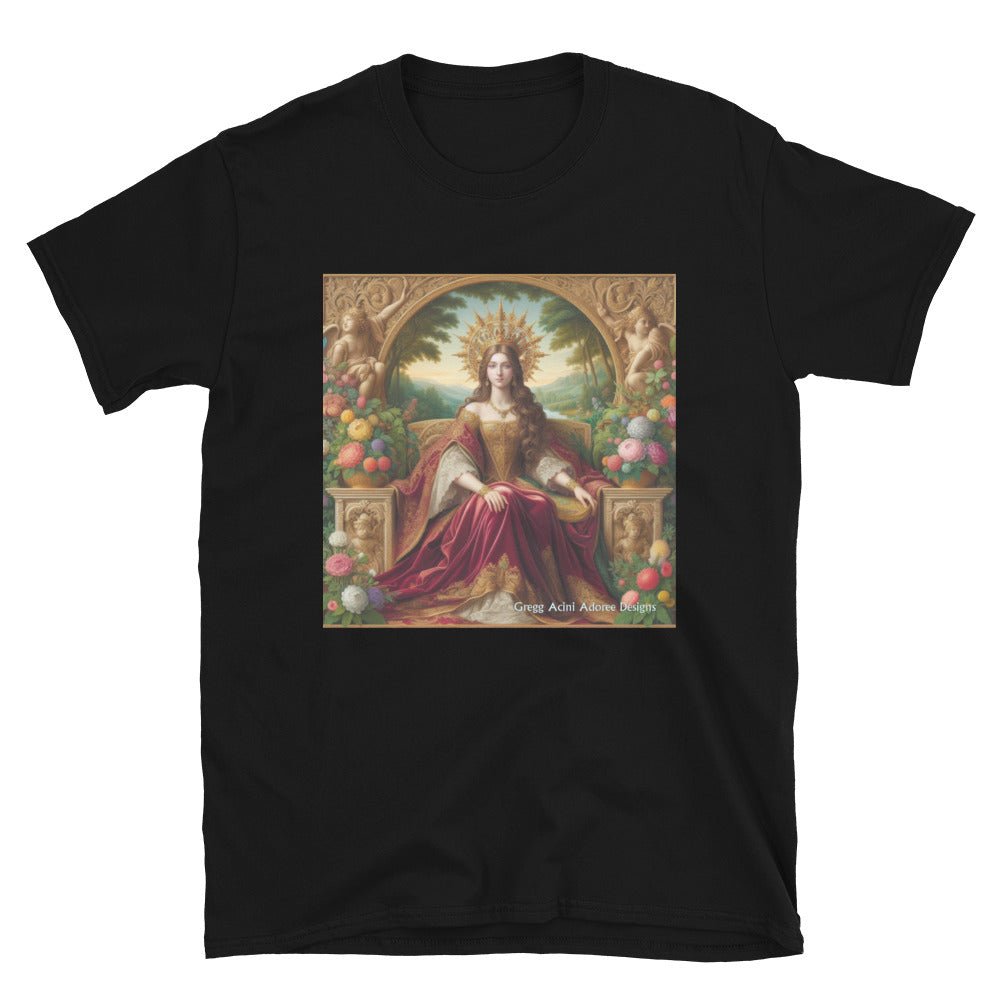 Queen2 Short - Sleeve Unisex T-Shirt - Gregg Acini Adoree Designs - Tee Shirt