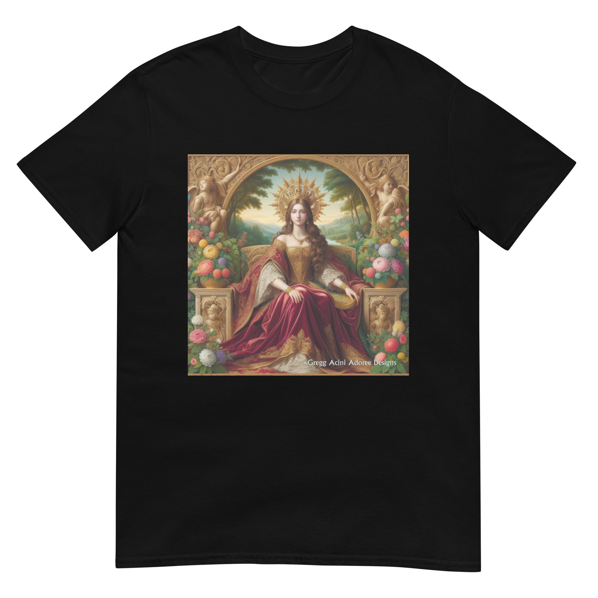 Queen2 Short - Sleeve Unisex T-Shirt - Gregg Acini Adoree Designs - Tee Shirt