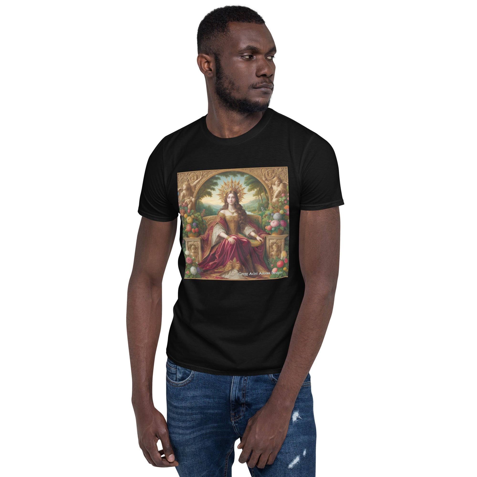 Queen2 Short - Sleeve Unisex T-Shirt - Gregg Acini Adoree Designs - Tee Shirt