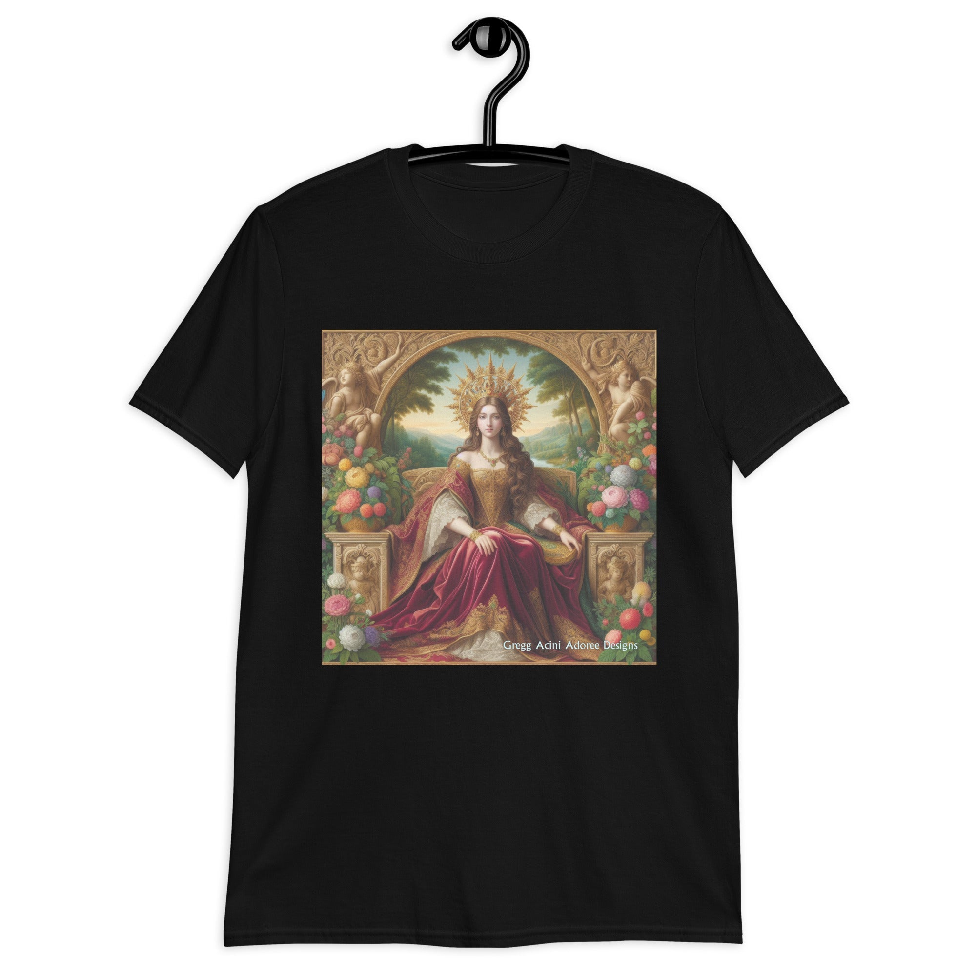 Queen2 Short - Sleeve Unisex T-Shirt - Gregg Acini Adoree Designs - Tee Shirt