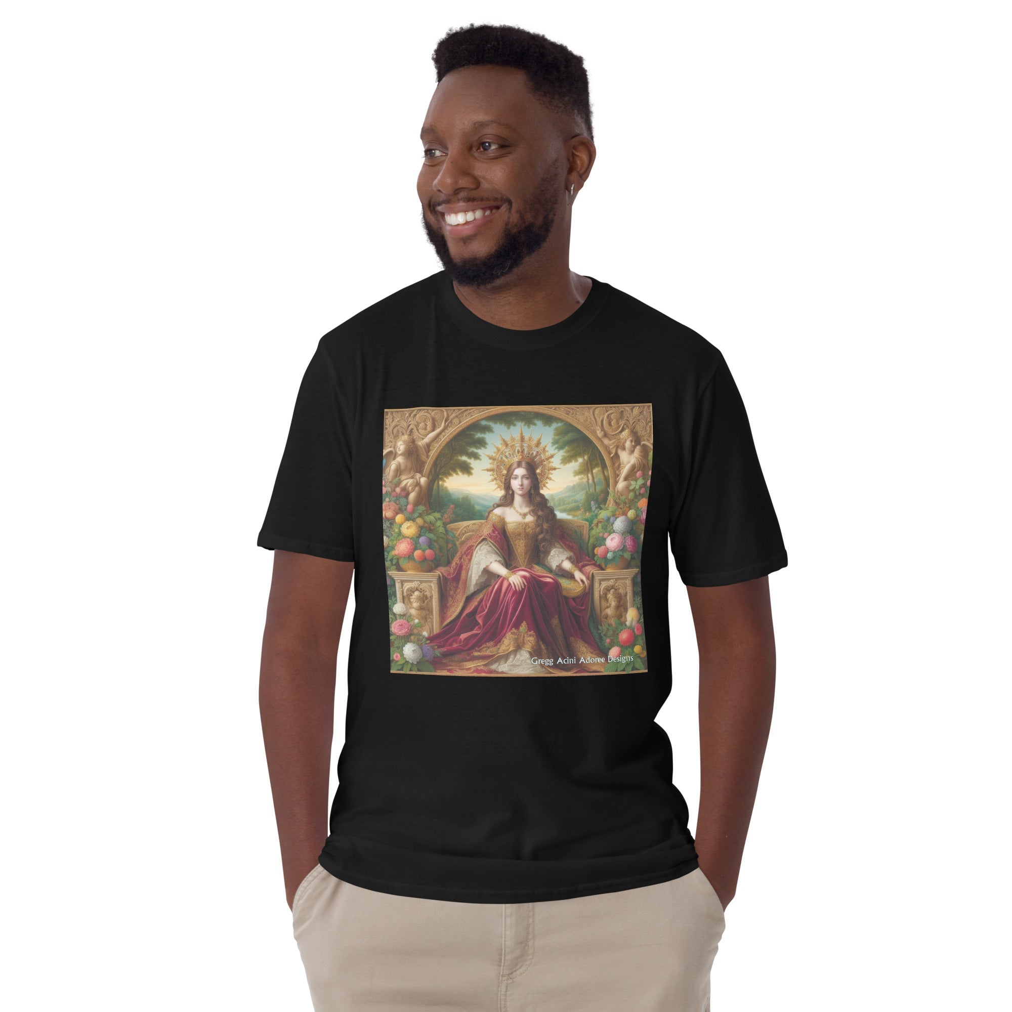 Queen2 Short - Sleeve Unisex T-Shirt - Gregg Acini Adoree Designs - Tee Shirt