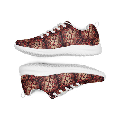 Red Hummingbirds Men’s athletic shoes by Gregg Acini Adoree Designs - Gregg Acini Adoree Designs - Shoes