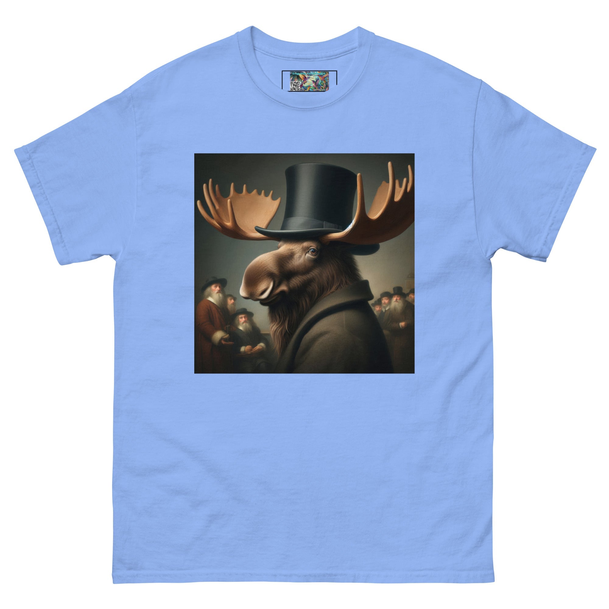 Remby Moose Unisex classic tee by Gregg Acini Adoree Designs - Gregg Acini Adoree Designs - Tee Shirt