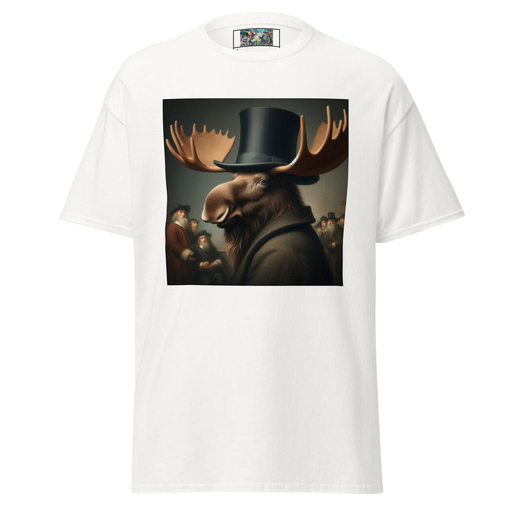 Remby Moose Unisex classic tee by Gregg Acini Adoree Designs - Gregg Acini Adoree Designs - Tee Shirt