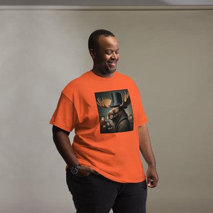 Remby Moose Unisex classic tee by Gregg Acini Adoree Designs - Gregg Acini Adoree Designs - Tee Shirt