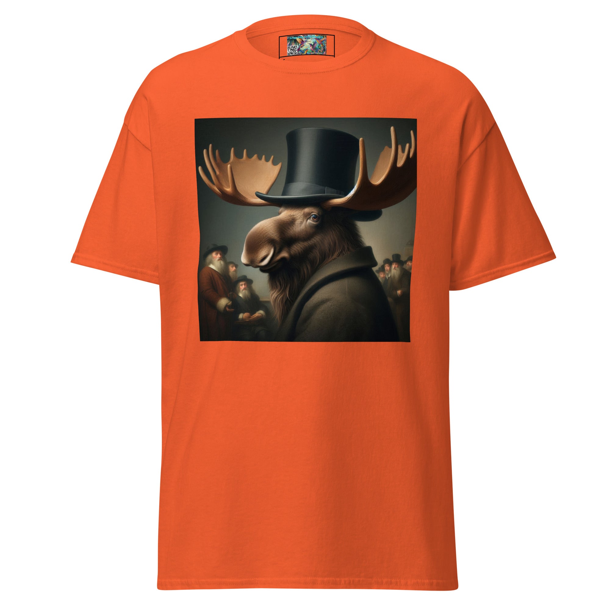 Remby Moose Unisex classic tee by Gregg Acini Adoree Designs - Gregg Acini Adoree Designs - Tee Shirt