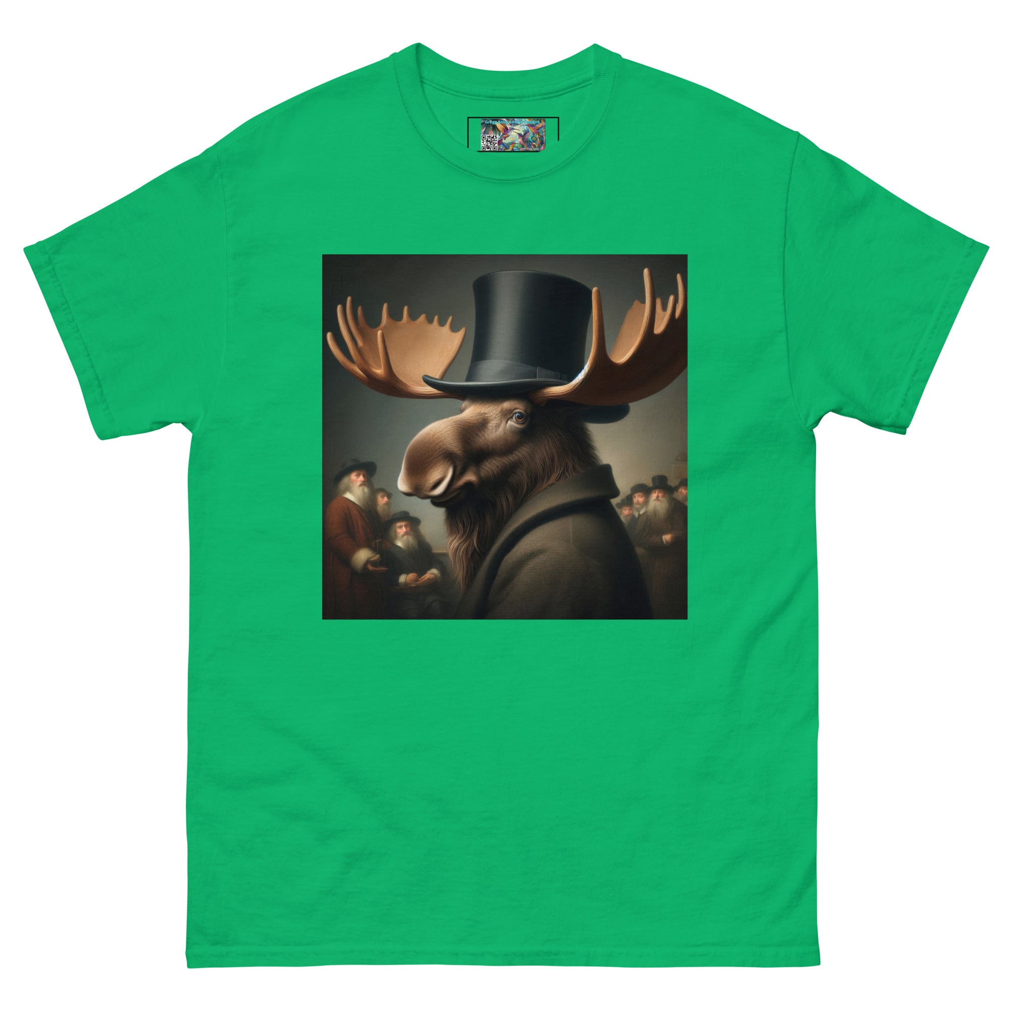 Remby Moose Unisex classic tee by Gregg Acini Adoree Designs - Gregg Acini Adoree Designs - Tee Shirt